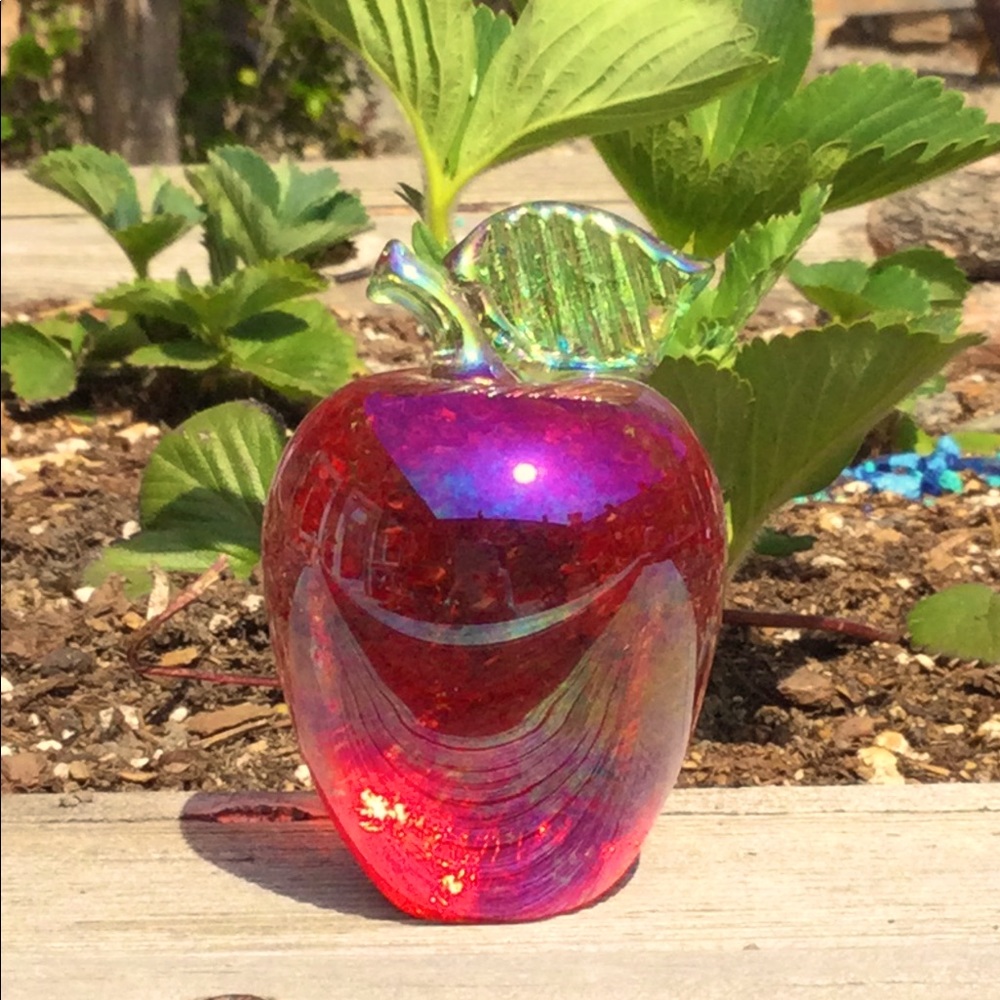 Apple made out of Mt. St. Helen,s Ash.